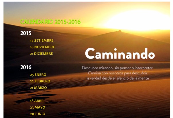 Microsoft Word - calendario caminando 2015-16.docx